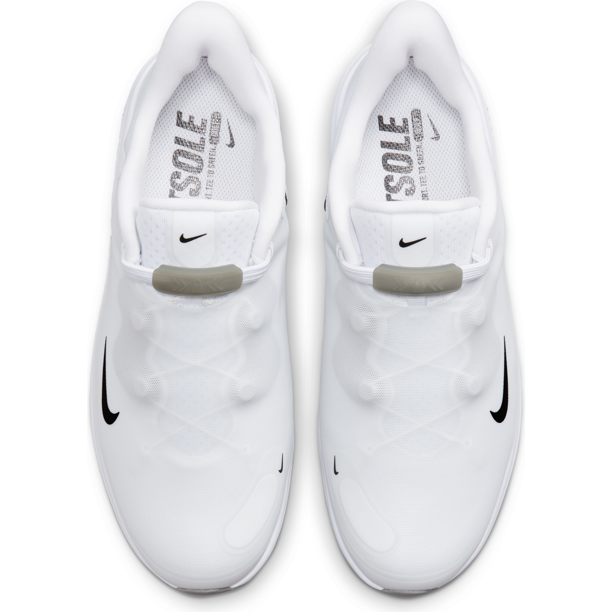 Women's React Ace Tour Spikeless Golf Shoe - White | NIKE | Golf